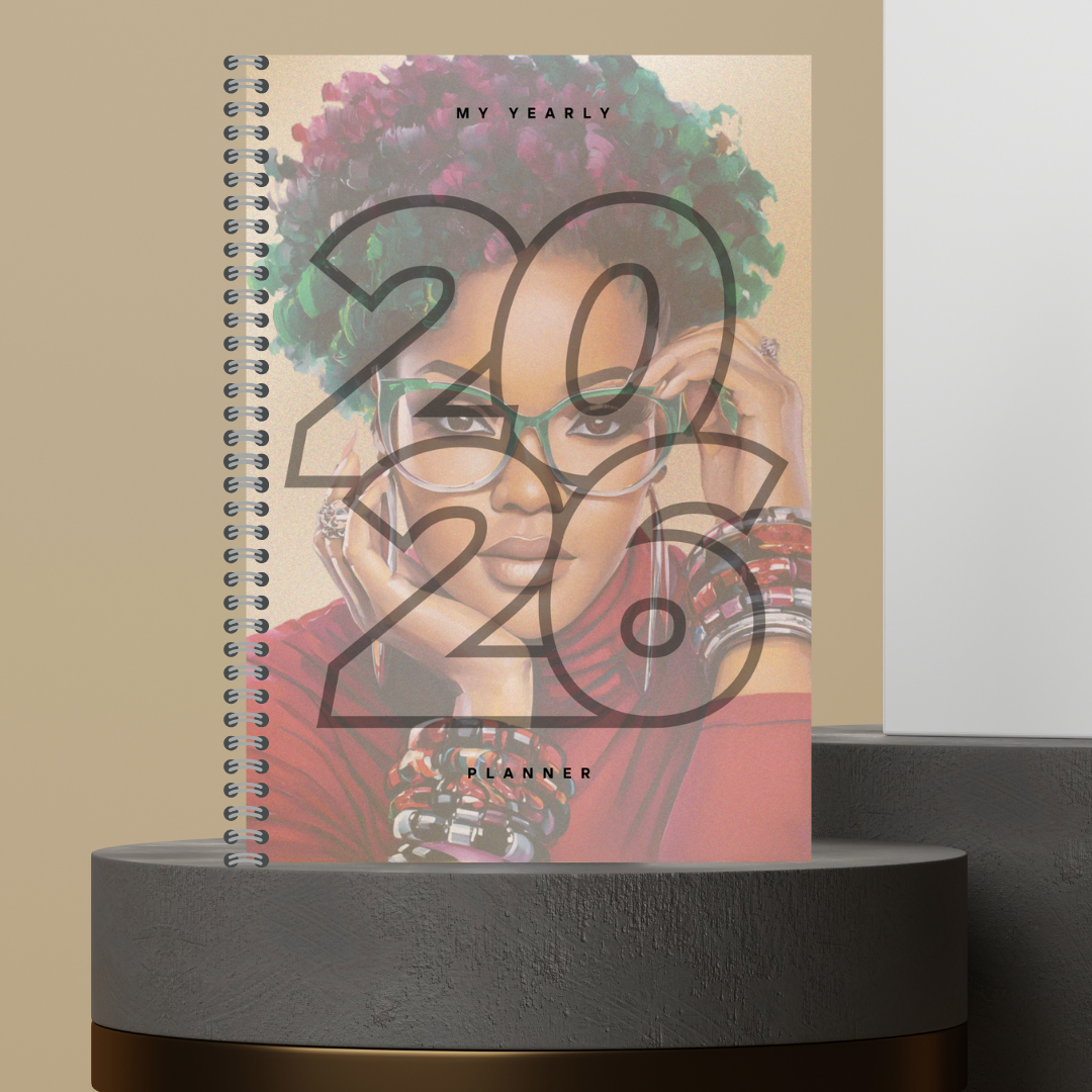 [Made to Order] 2026 Yearly Planner with Monthly Overview + Weekly Planner +Bill Tracker + Budget Planner and Notes Matte Finish Hard Cover