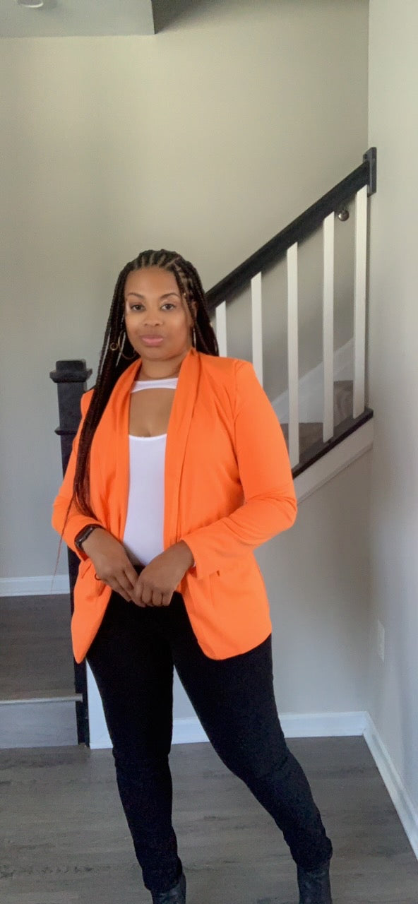 The Jordann Blazer (Orange)