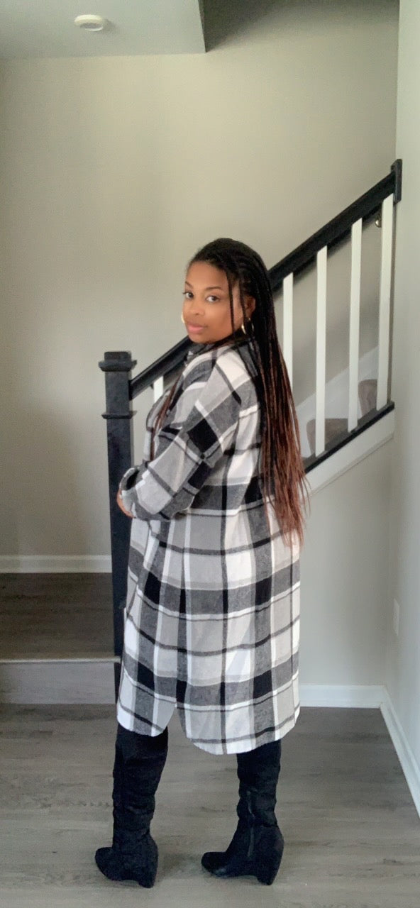 It's A Plaid Thing (Black/Grey)
