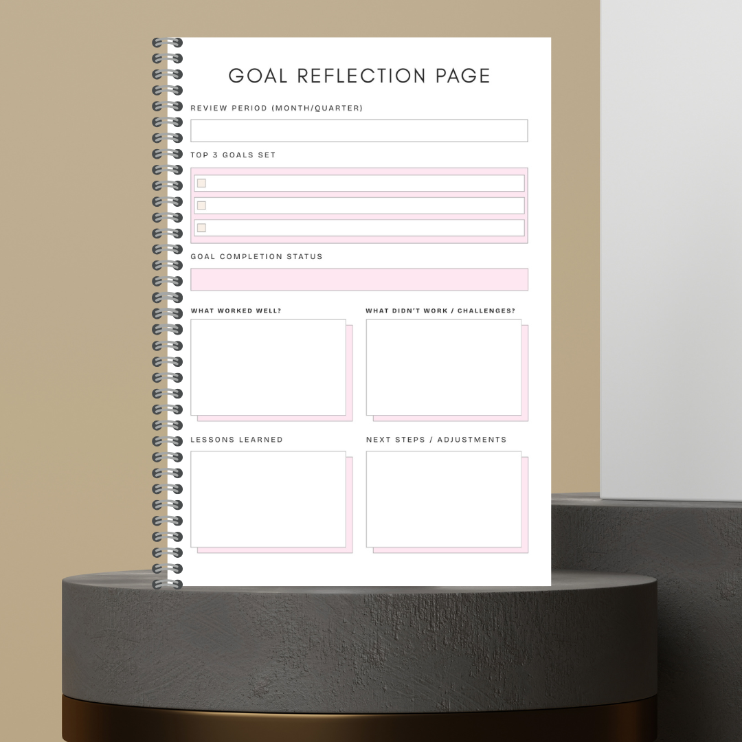 [Made to Order] My 2027 Yearly Planner | Weekly & Monthly Planner | Undated | Goal & Productivity Planner | Hardcover Wired Planner