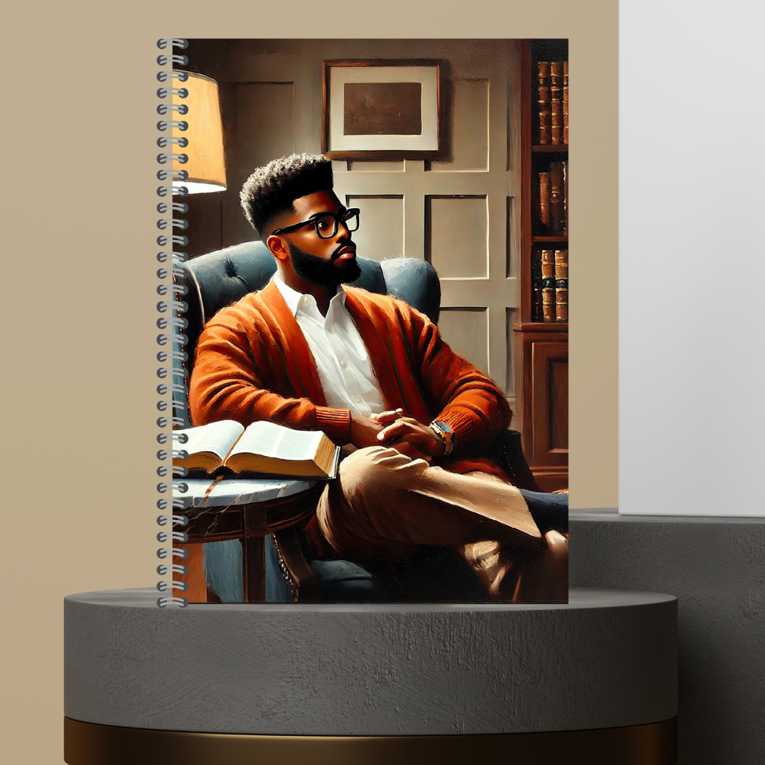 Men That Pray 2025 Journal - Matte Hard Cover with Lined Paper, 120 Pages, Spiral Binding, Perfect for Spiritual Practices & Prayer Reflections