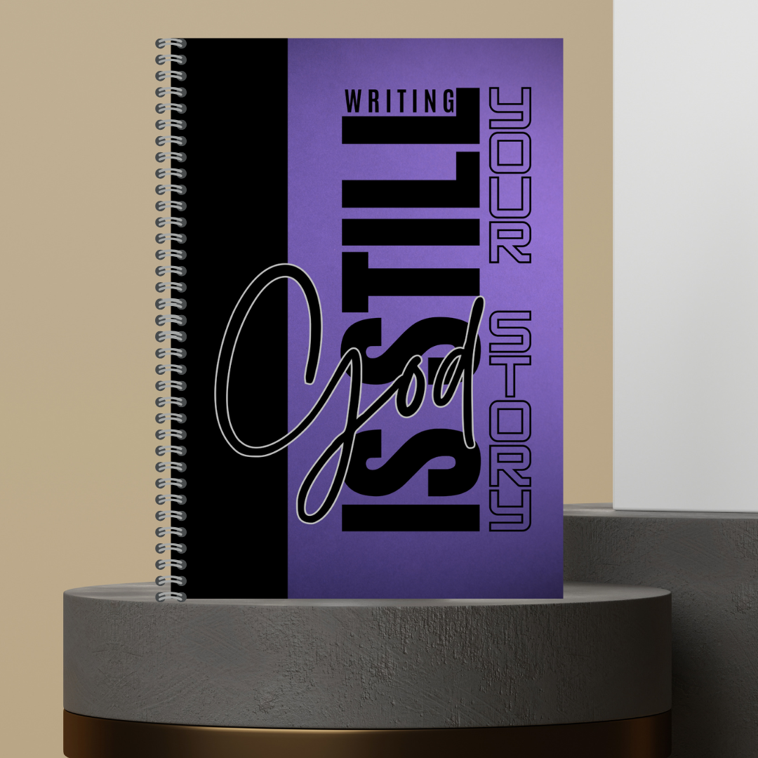 God is Still Writing Your Story Lined Paper Insert Hard Cover Matte Finished Journal