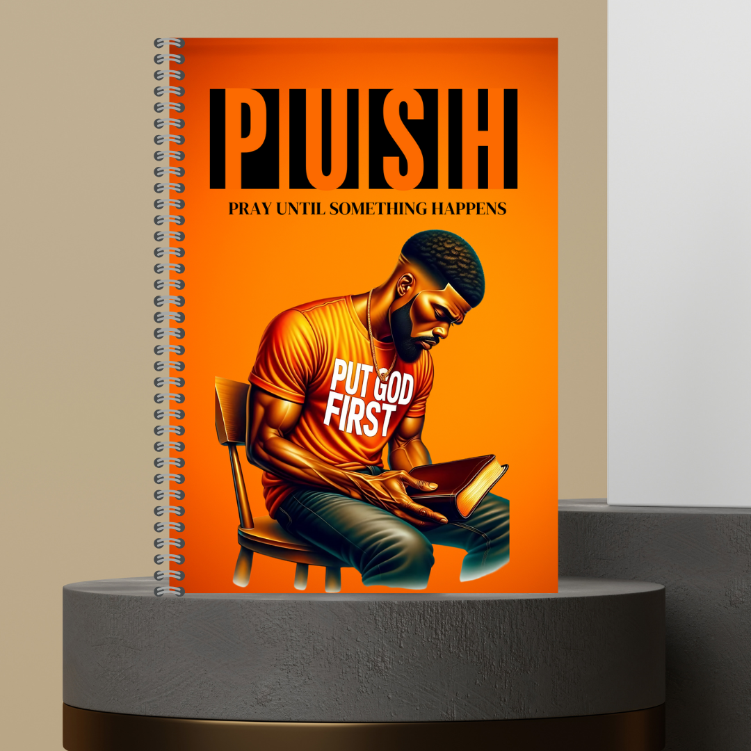 56. [Made to Order] 2026 Bruh, Read Your Bible Bible Study Notes Hard Cover Character Journal with Bible Study Inserts