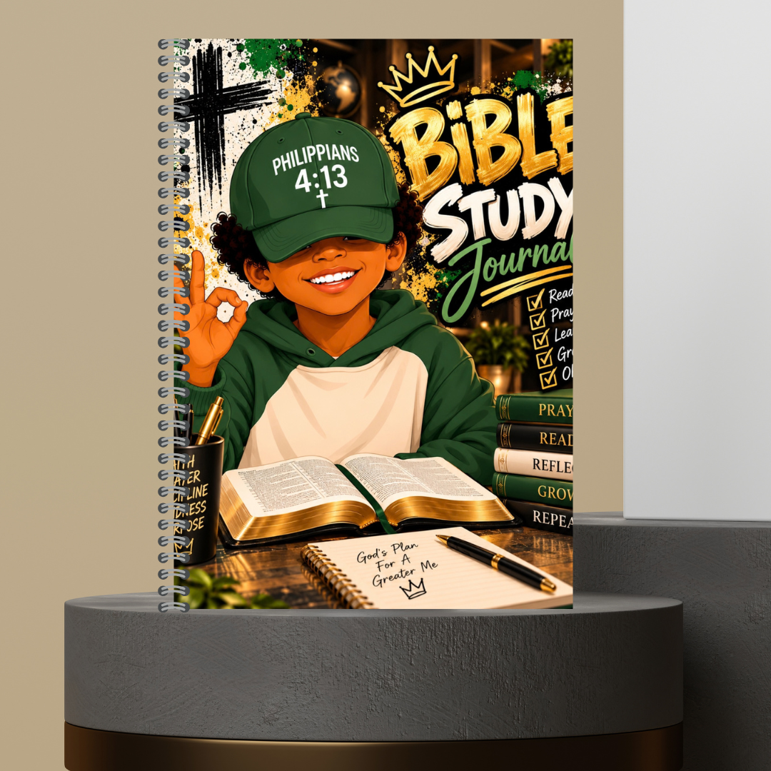 26F-2 Christian Kids Bible Study Notes Journal w/prompted insert