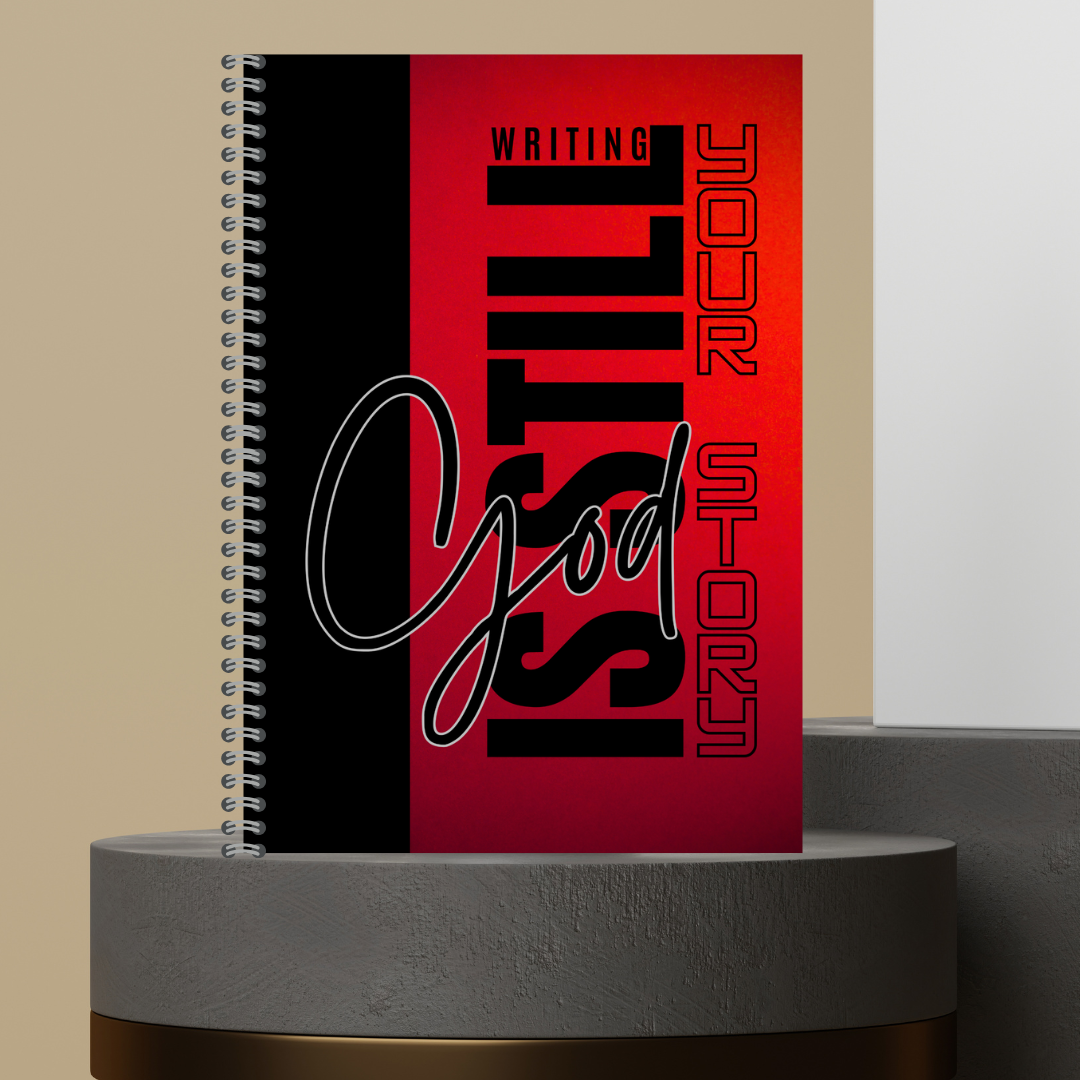 God is Still Writing Your Story Lined Paper Insert Hard Cover Matte Finished Journal