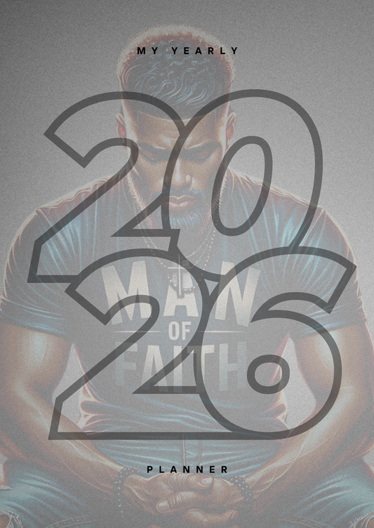 [Made to Order] 2026 Yearly Planner [Men Collection] with Monthly Overview + Weekly Planner +Bill Tracker + Budget Planner and Notes Matte Finish Hard Cover (Copy)