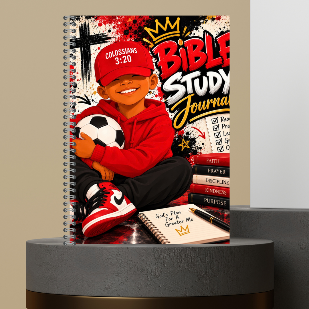 26F-2 Christian Kids Bible Study Notes Journal w/prompted insert