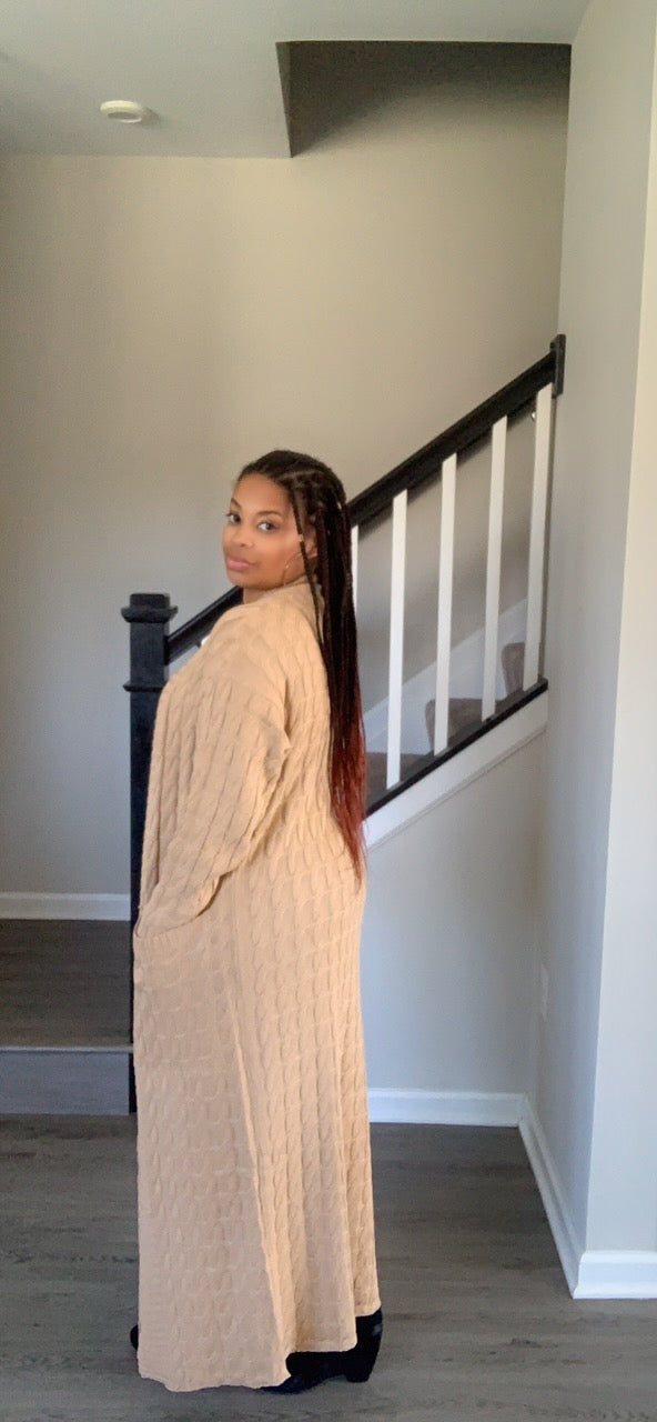 Mocha's Everyday Cardigan (Khaki)