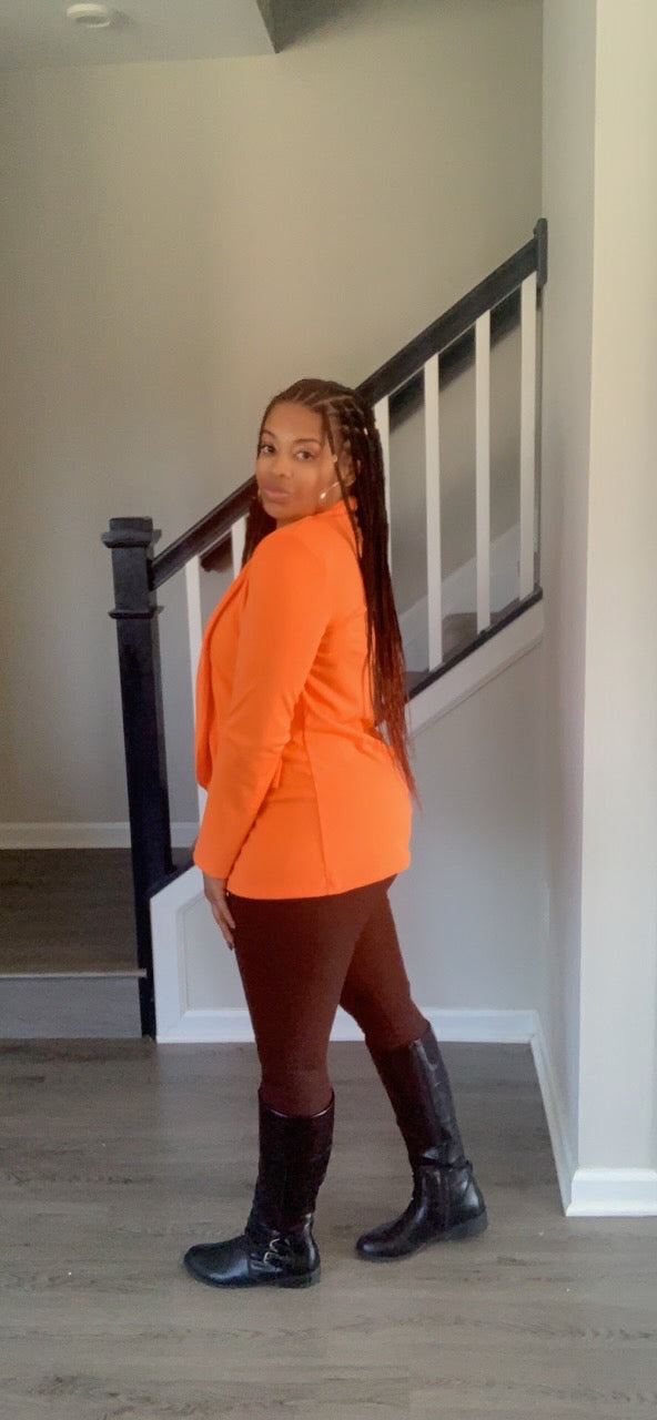 The Jordann Blazer (Orange)