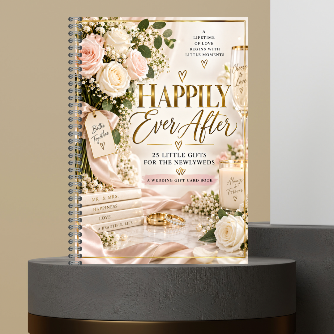 [Handmade] Gift Card Booklets - 25 Thoughtful Card Design Gifts for Key Special Occasions (Office Stationery Supplies)