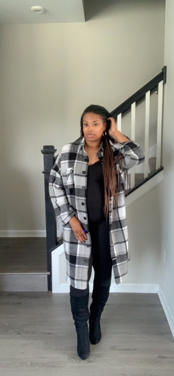 It's A Plaid Thing (Black/Grey)