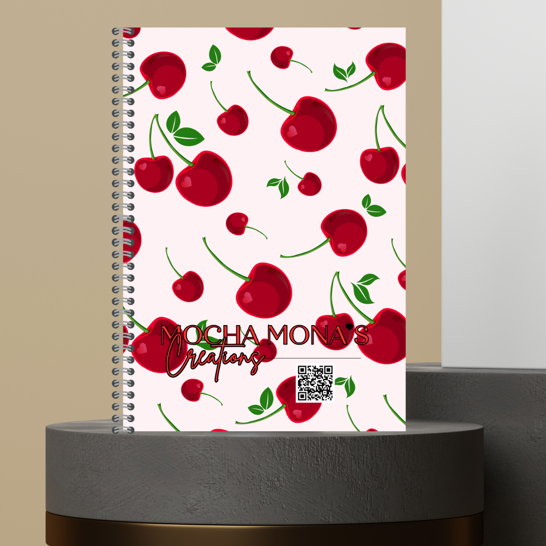 54. Made to Order Daily Planner with Floral Covers Hourly Schedule To Do List Notes Journal