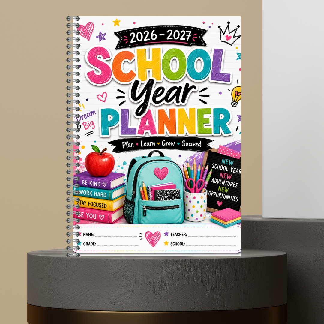 [Made to Order] The Ultimate 2026-2027 School Year Planner (Monthly & Daily inserts)