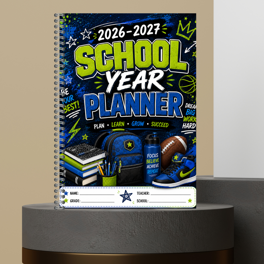[Made to Order] The Ultimate 2026-2027 School Year Planner (Monthly & Daily inserts)