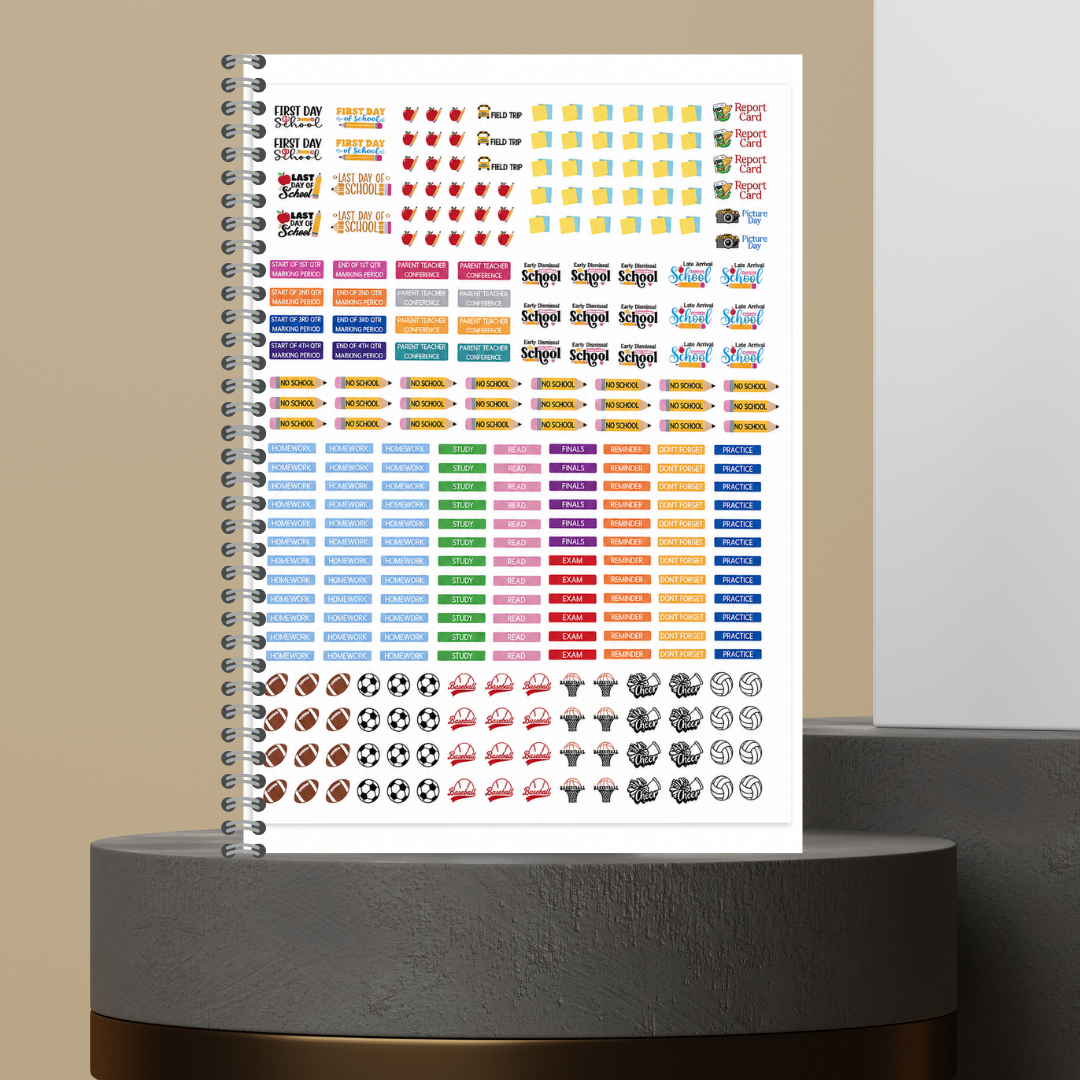[Made to Order] The Ultimate 2026-2027 School Year Planner (Monthly & Daily inserts)