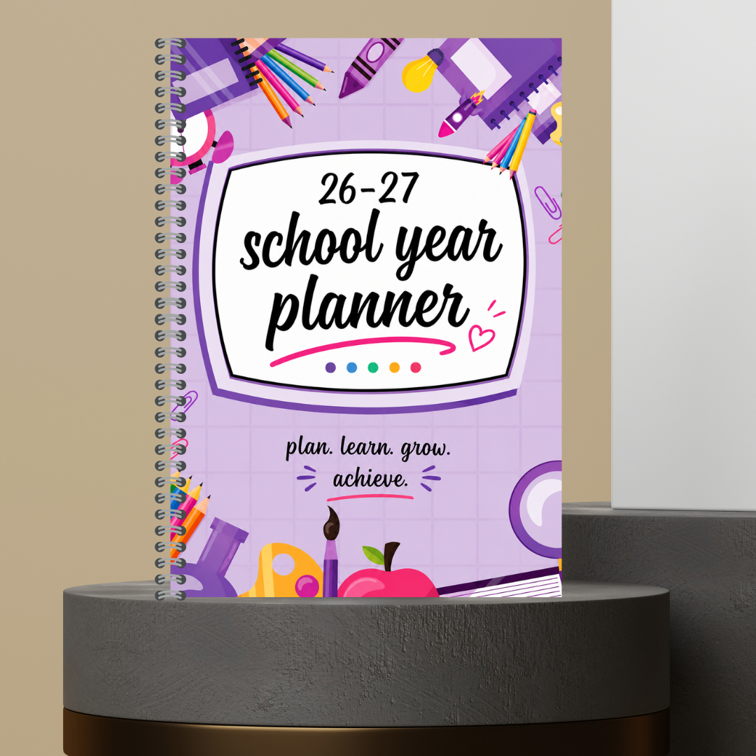 [Made to Order] The Ultimate 2026-2027 School Year Planner (Monthly & Daily inserts)