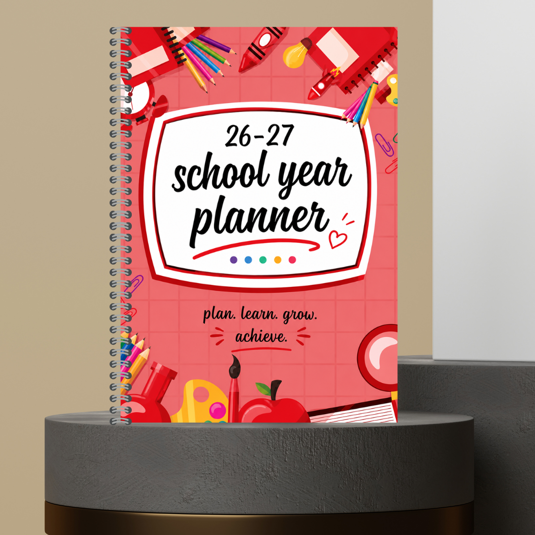 [Made to Order] The Ultimate 2026-2027 School Year Planner (Monthly & Daily inserts)