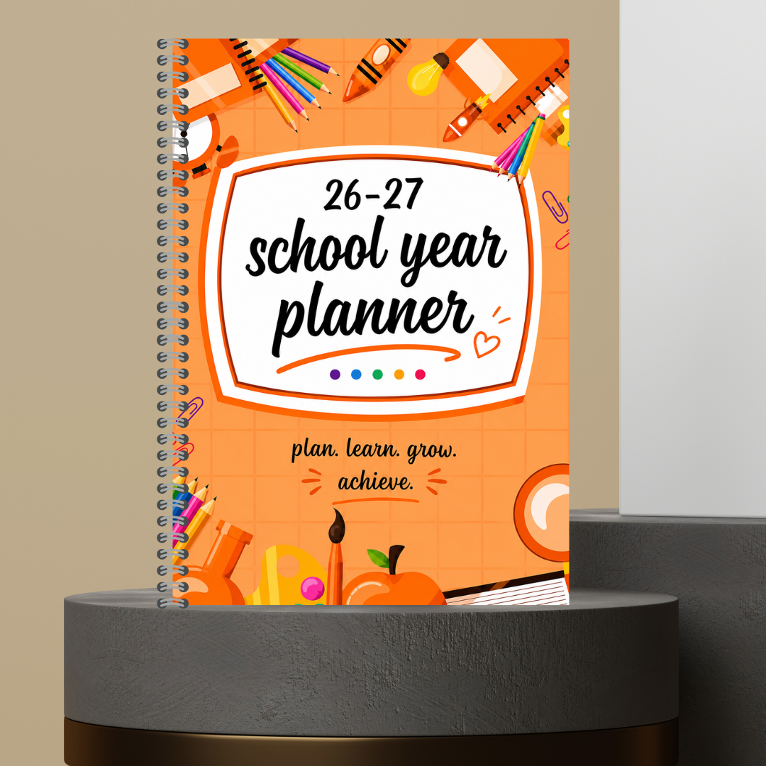 [Made to Order] The Ultimate 2026-2027 School Year Planner (Monthly & Daily inserts)