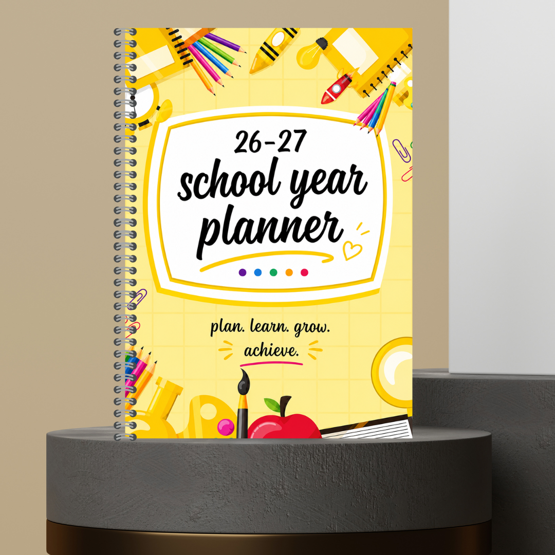 [Made to Order] The Ultimate 2026-2027 School Year Planner (Monthly & Daily inserts)