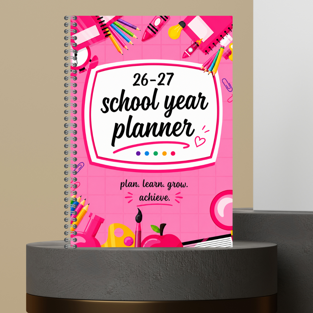 [Made to Order] The Ultimate 2026-2027 School Year Planner (Monthly & Daily inserts)