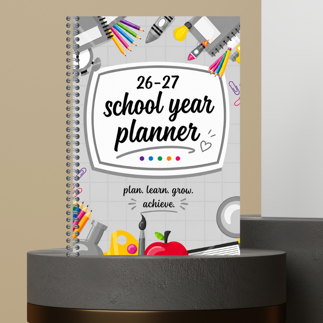 [Made to Order] The Ultimate 2026-2027 School Year Planner (Monthly & Daily inserts)