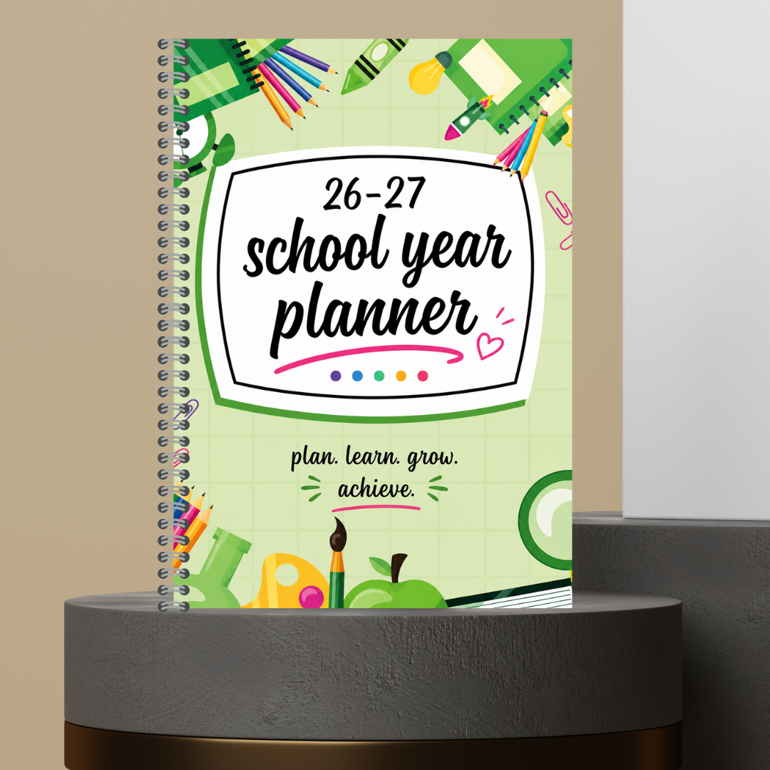 [Made to Order] The Ultimate 2026-2027 School Year Planner (Monthly & Daily inserts)