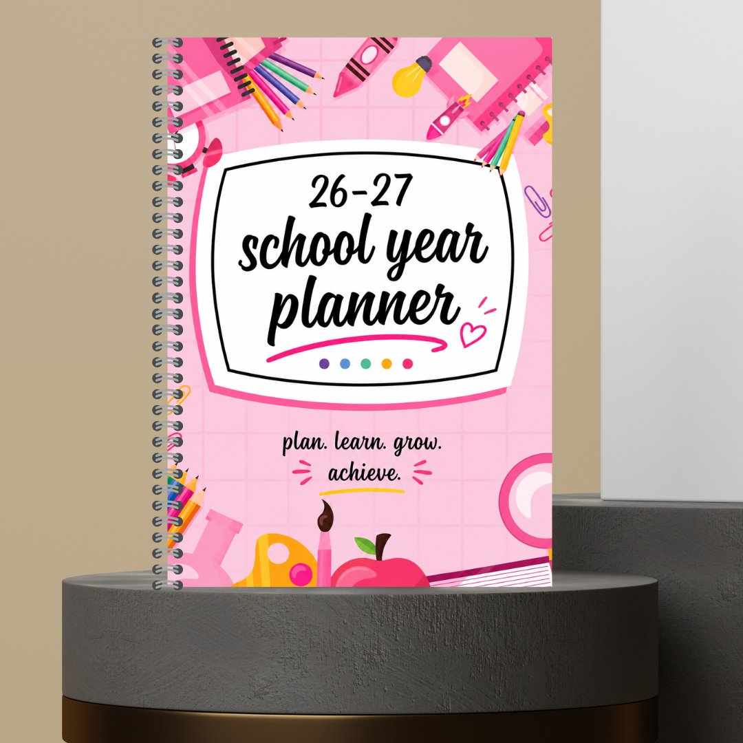 [Made to Order] The Ultimate 2026-2027 School Year Planner (Monthly & Daily inserts)