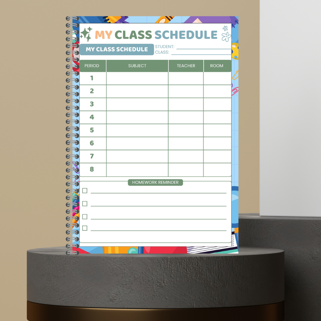 [Made to Order] The Ultimate 2026-2027 School Year Planner (Monthly & Daily inserts)