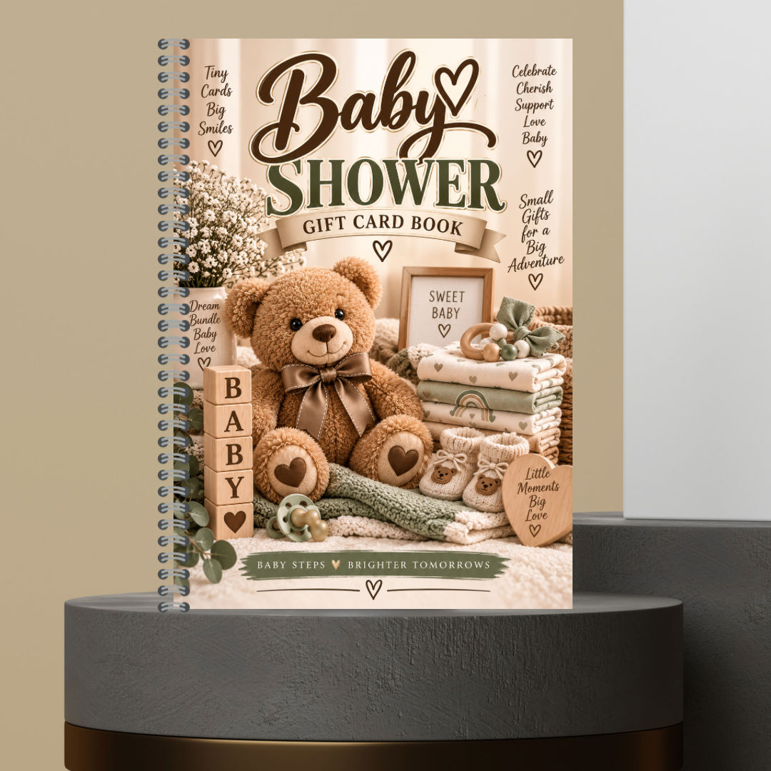 [Handmade] Gift Card Booklets - 25 Thoughtful Card Design Gifts for Key Special Occasions (Office Stationery Supplies)