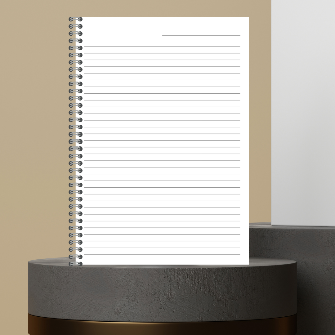 57. [Made to Order] The Black Queen Mug Melanin Character Journals with Stylish Curly Hair and Bold Glasses Design