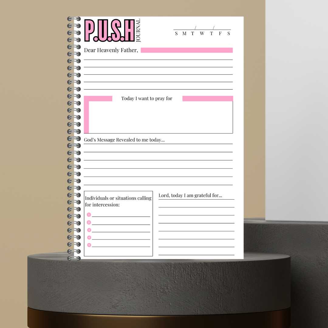 Made to Order: 27. It's A Bundle Devotional Prayer Bible Study Notes Sermon Notes Hardcover Matte Journal