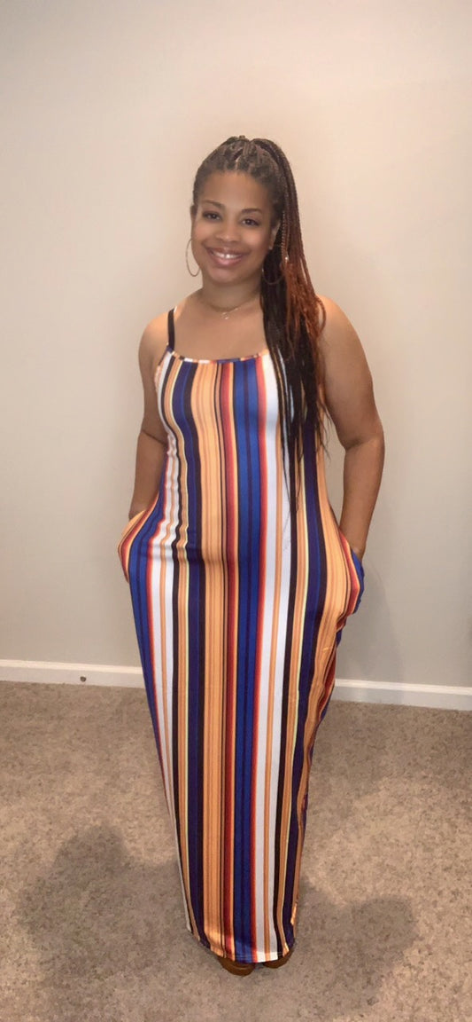 The Cora Dress (Orange)