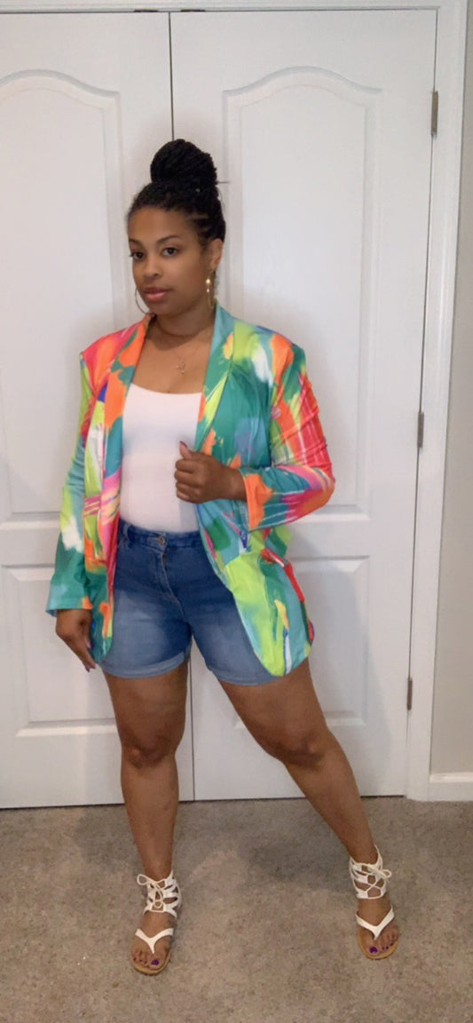 The Mia Blazer (Green)