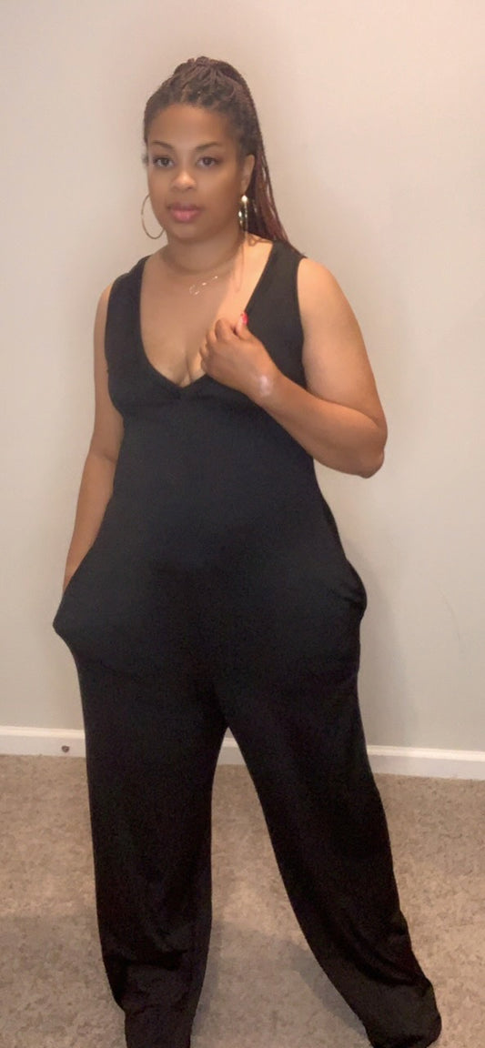 The Piper Jumpsuit (Black)