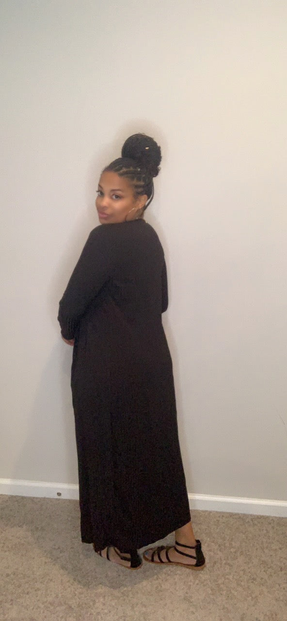 The Brooklyn Dress Set (Black)