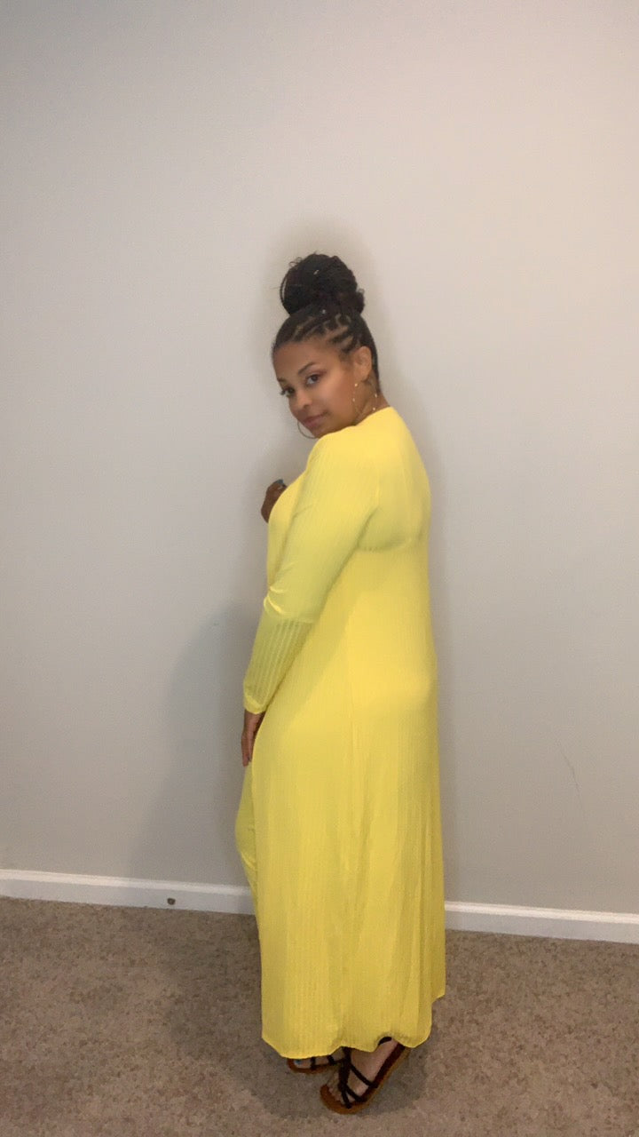 The Brooklyn Dress Set (Yellow)