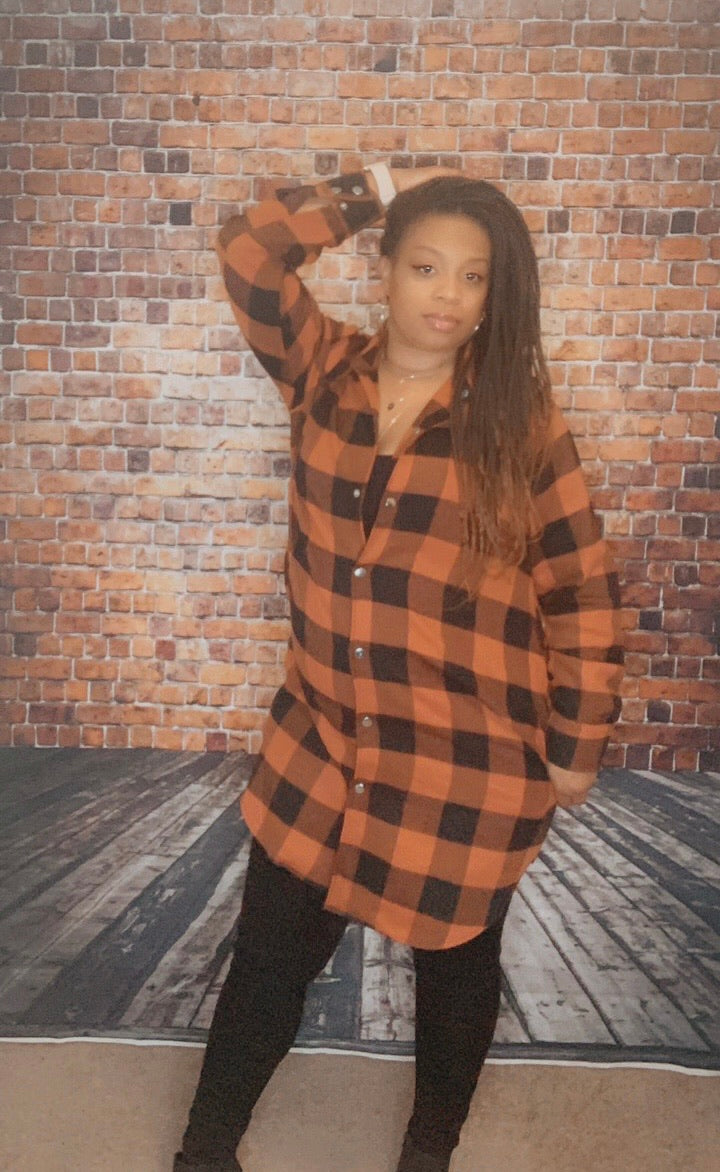The Lauren Top - Orange