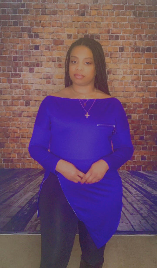 The Nia Top - Blue