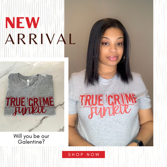 True Crimes Junkie (Grey)