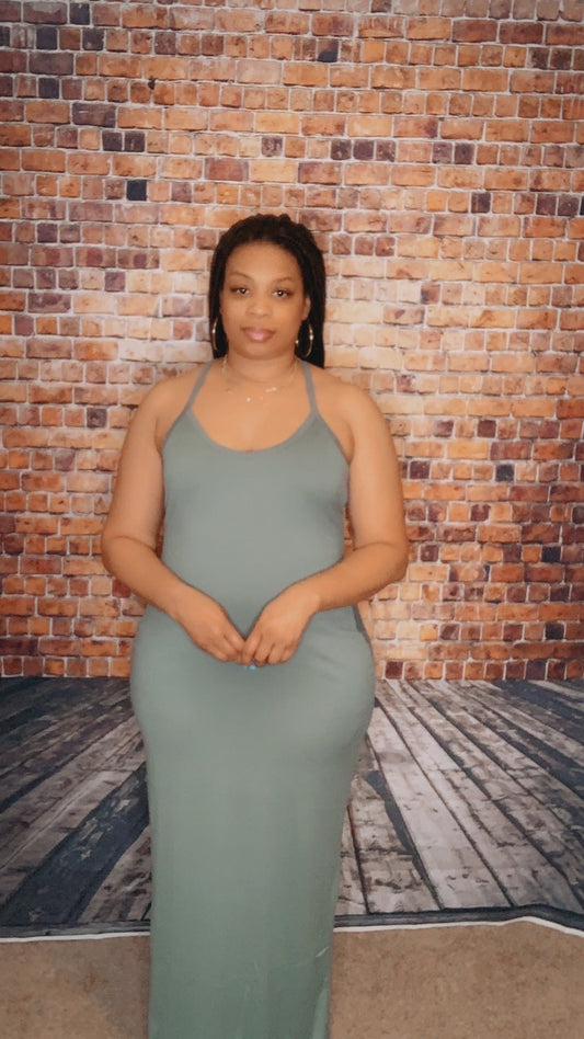 Rylee Maxi Dress (Green)