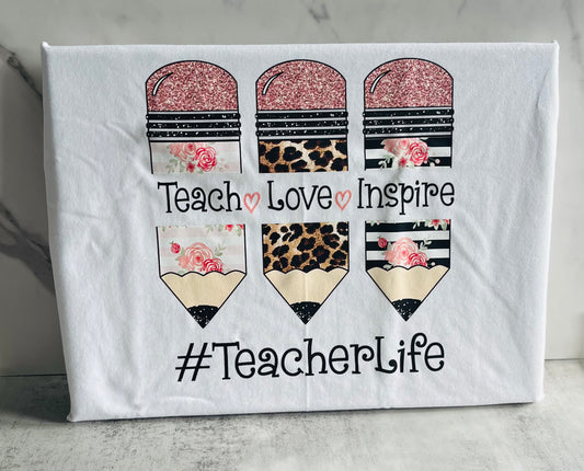 Teach - Love - Inspire (3 Pencils)