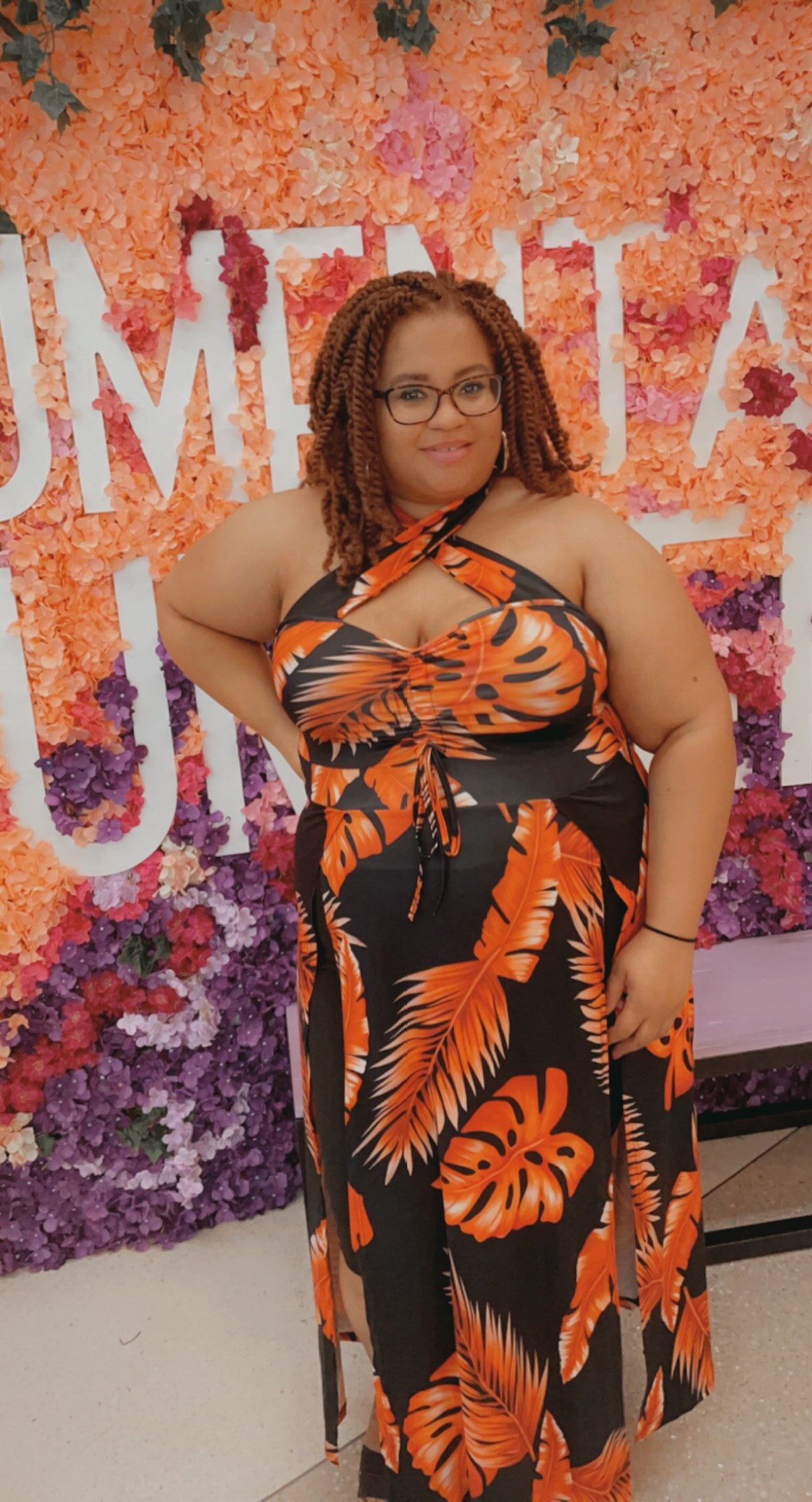 The Mandy Dress (Orange)