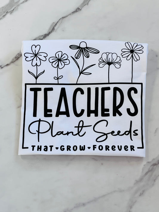 Teacher's Plant Seeds