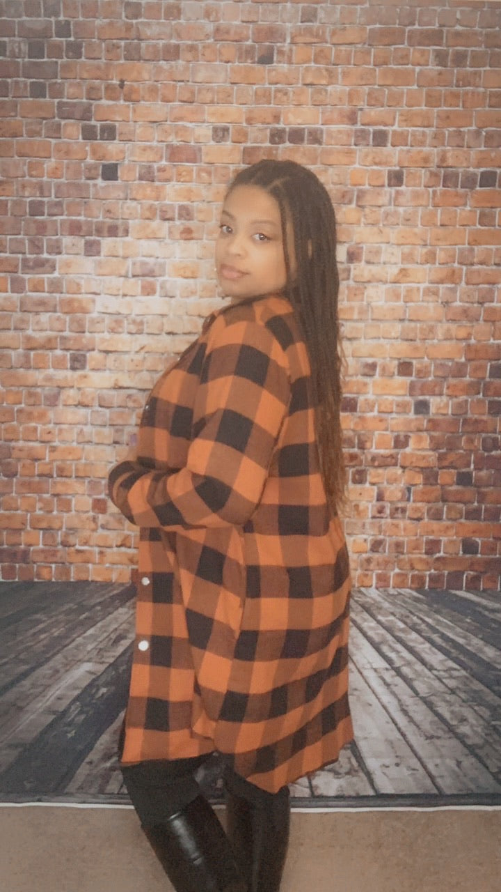 The Lauren Top - Orange